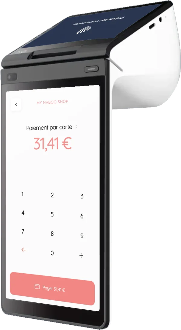 Mobill, la caisse double écran Padmay