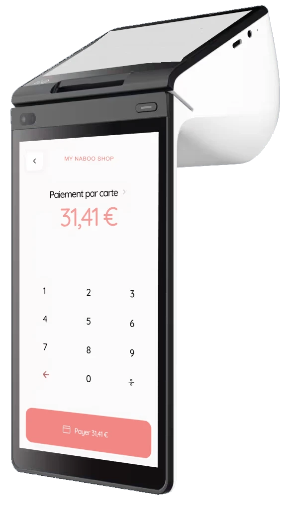 Mobill, la caisse double écran Padmay