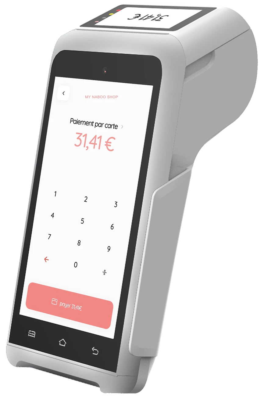 Padmay ONE, terminal de paiement Android 4G avec imprimante